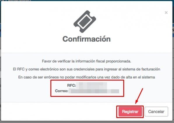 Facturacion Autopista Mexico La Marquesa Confirmar nuevo usuario Facturacion Autopista Mexico La Marquesa Confirmar nuevo usuario