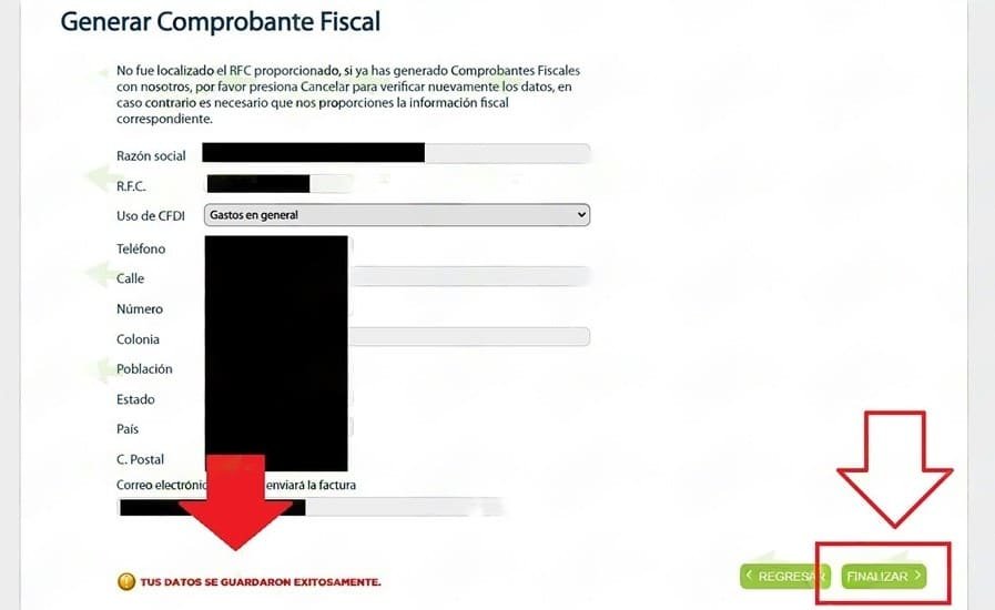 Facturacion Telas Junco Comprobar informacion fiscal Facturacion Telas Junco Comprobar informacion fiscal