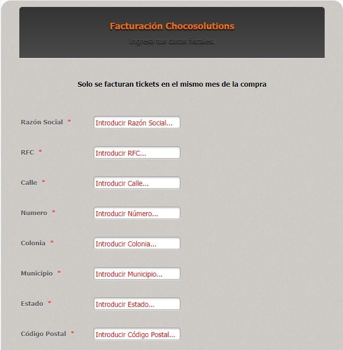 Facturacion Chocolates Turin Datos 1
