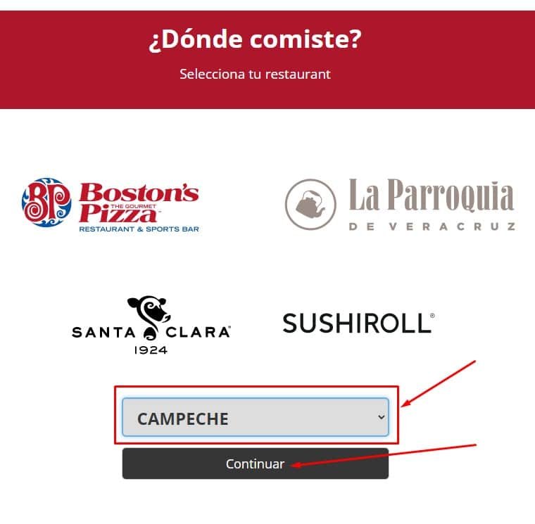 Facturacion BPT Group Seleccionar ciudad