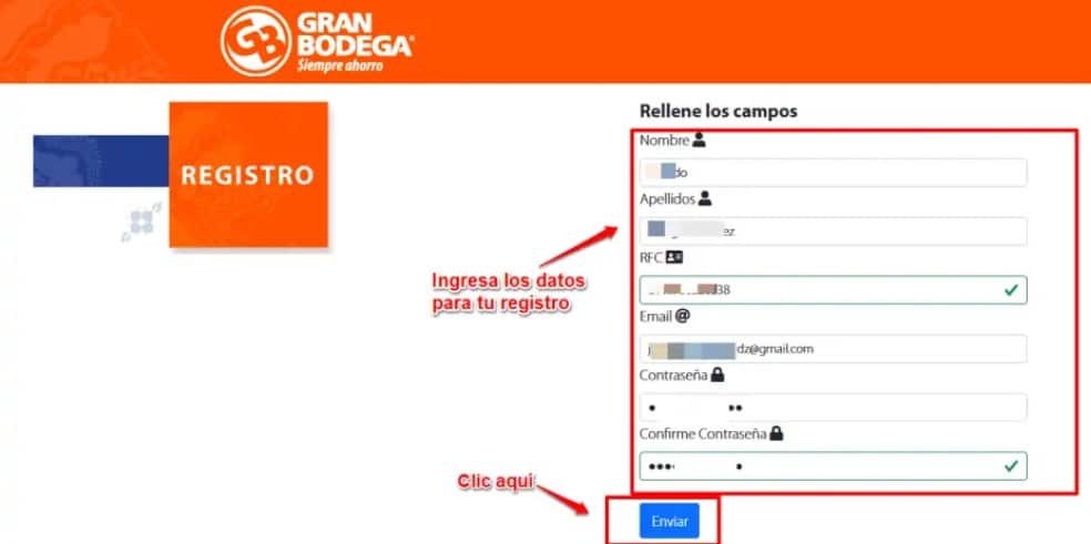 Facturacion La Gran Bodega Datos Facturacion