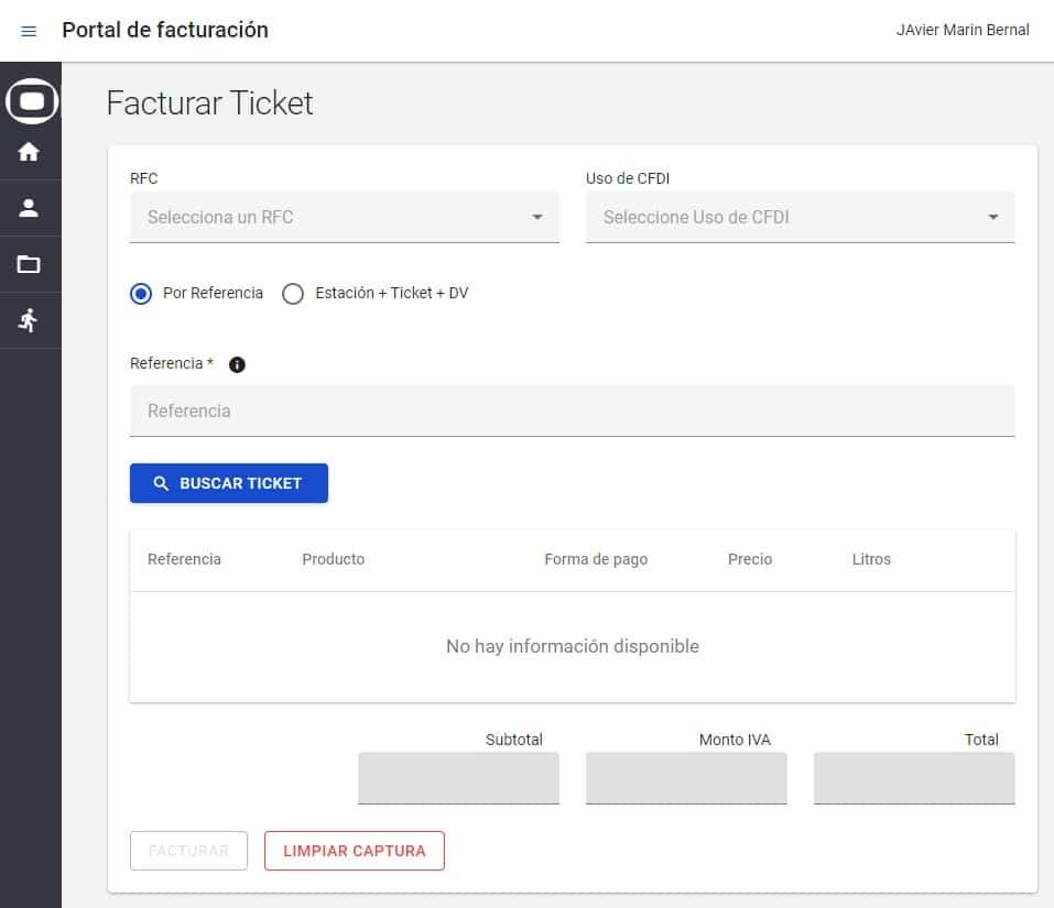 Facturacion Mobil Orsan Referencia Ticket