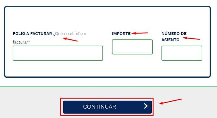 Facturacion Sur de Jalisco Autobuses Datos del ticket