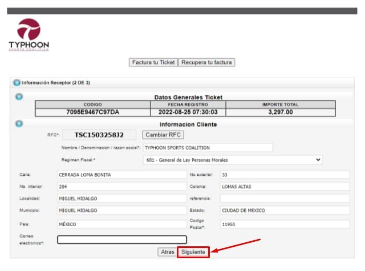 Facturacion Typhoon Informacion fiscal Facturacion Typhoon Informacion fiscal