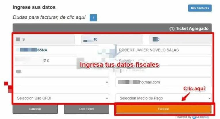Facturar Petromayab Datos fiscales Facturar Petromayab Datos fiscales