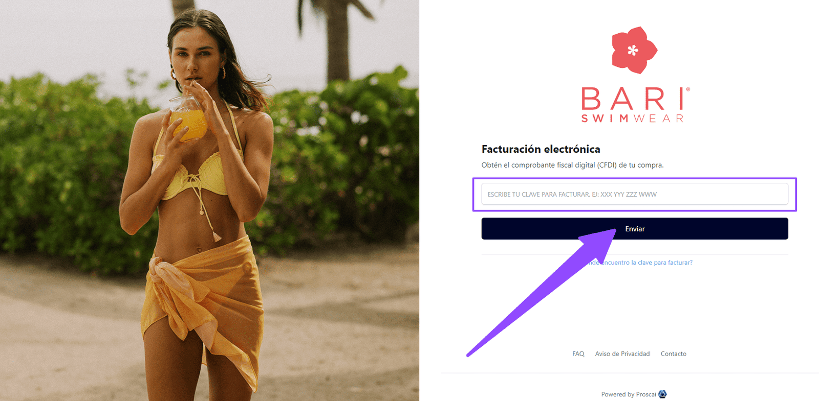 como facturar bari swimwear 1