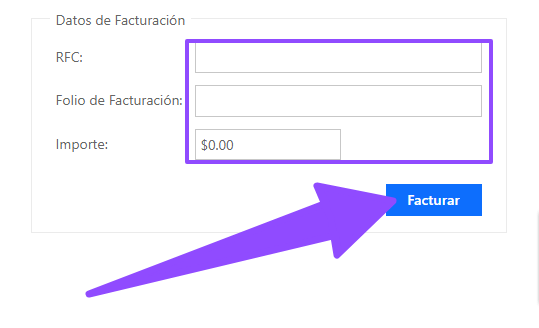 como facturar combustibles baja sur 2