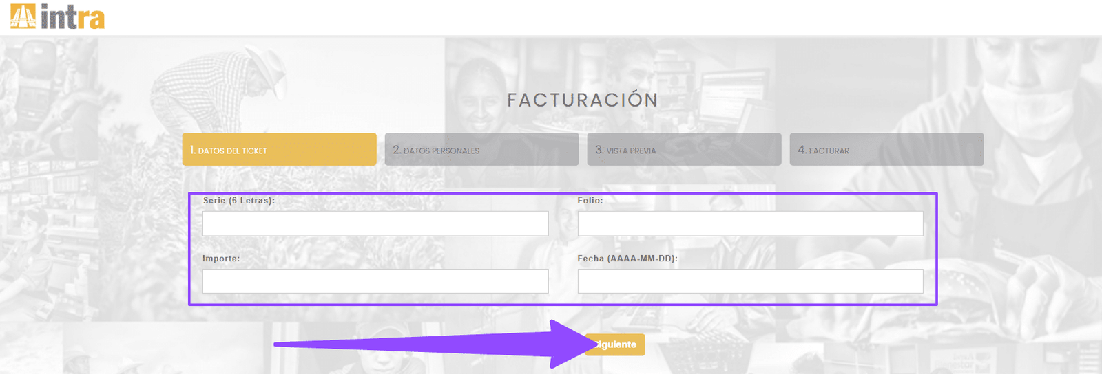 como facturar consorcio intra