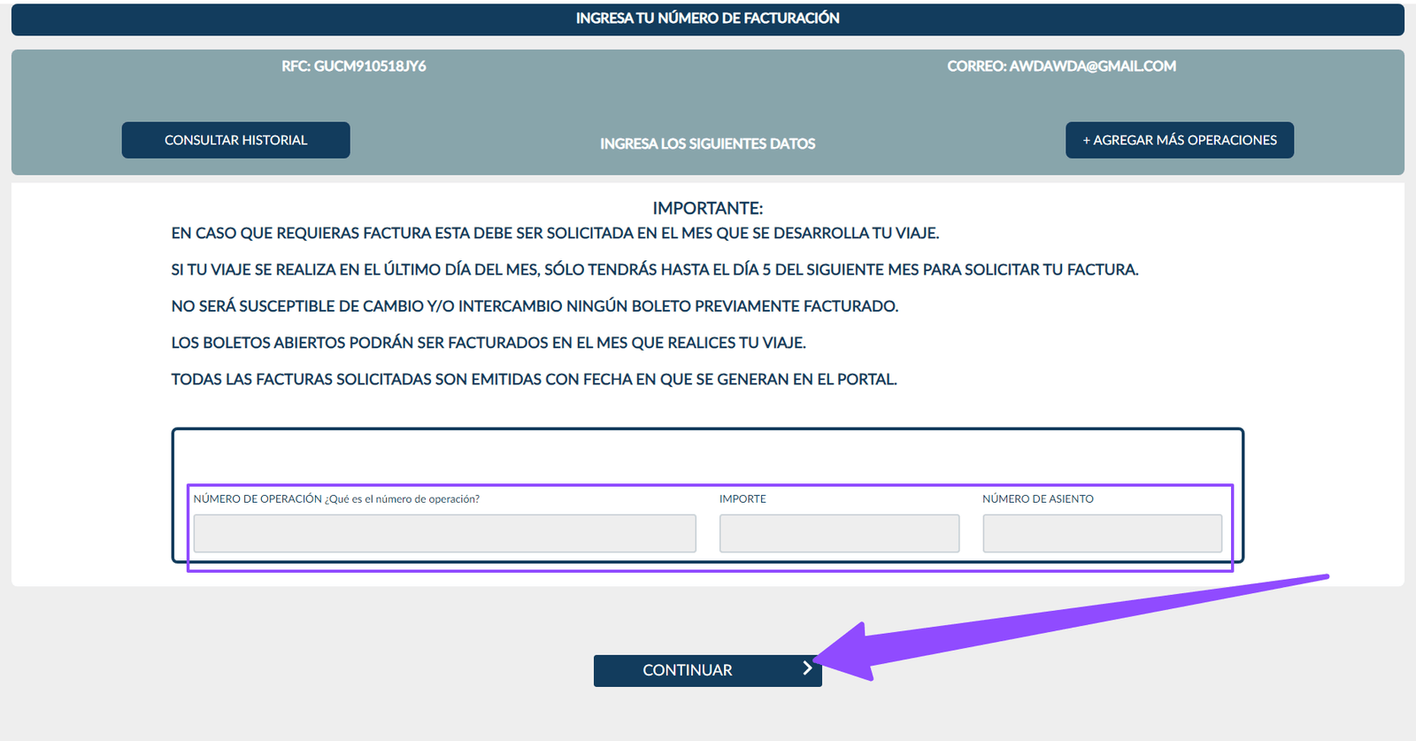 como facturar etn 1 como facturar etn 1