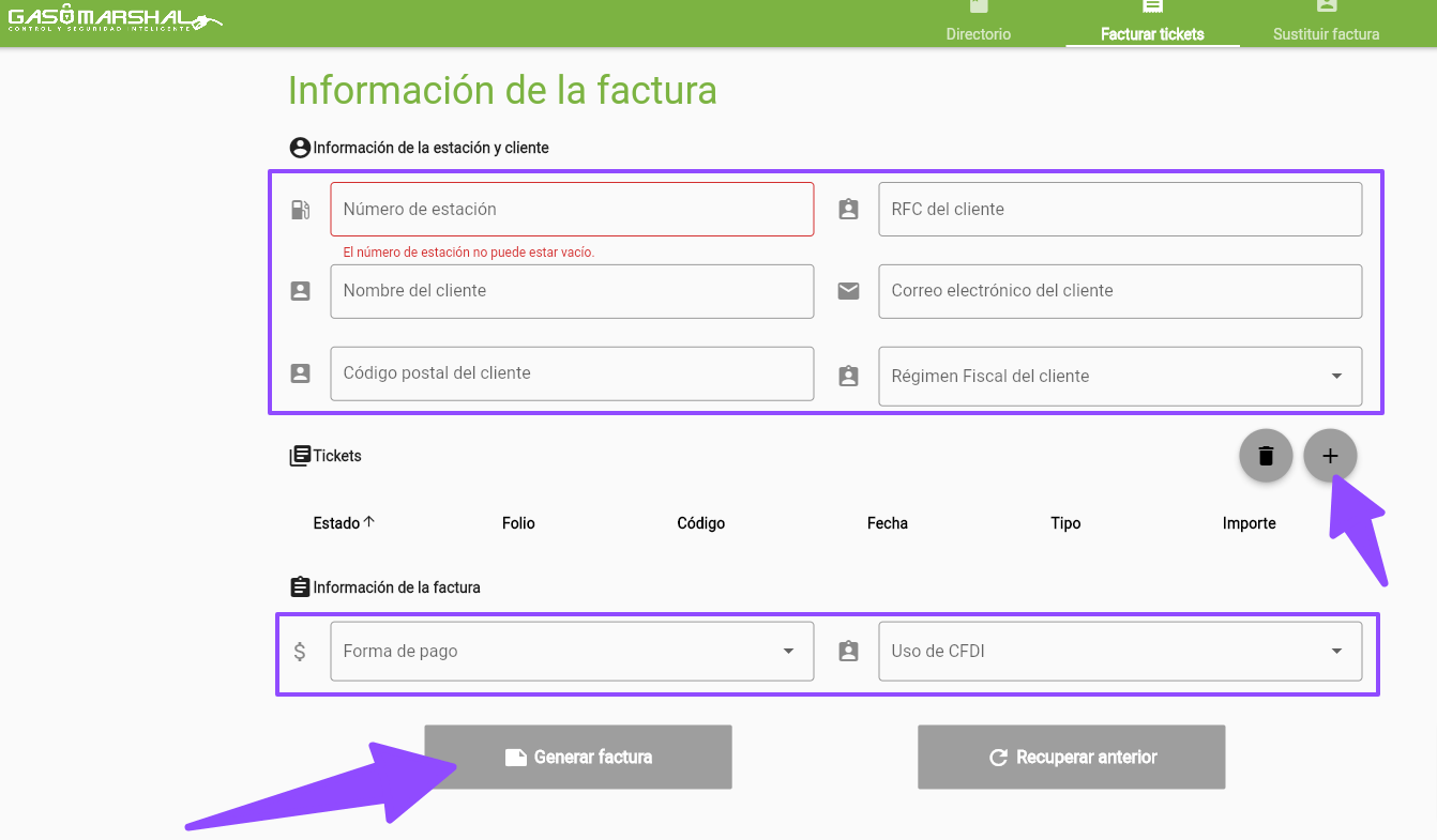como facturar gasomarshal 1 como facturar gasomarshal 1