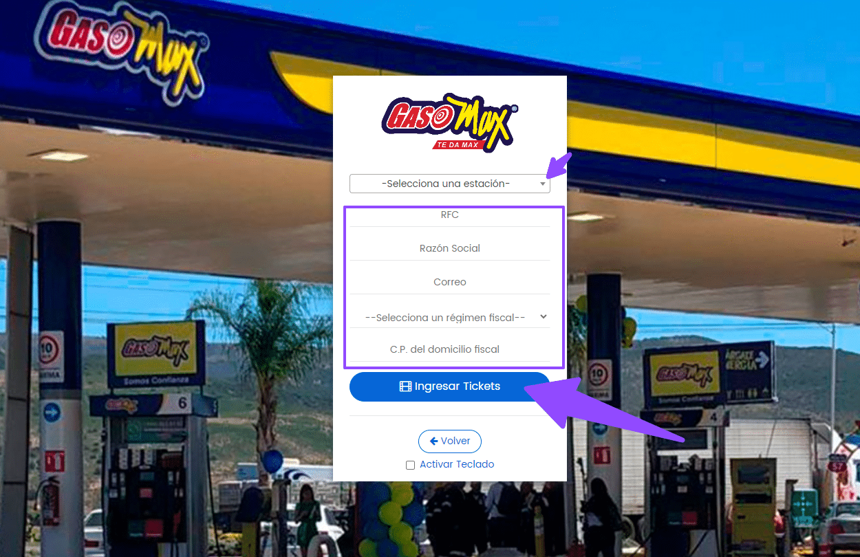 como facturar gasomax 1 como facturar gasomax 1