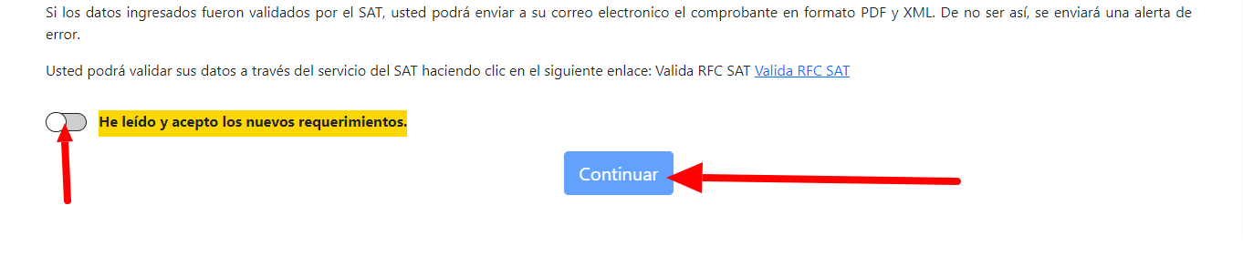 como facturar olarte y akle