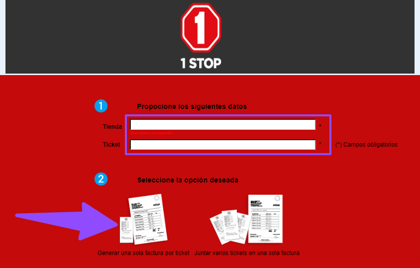 como facturar one stop 1 como facturar one stop 1