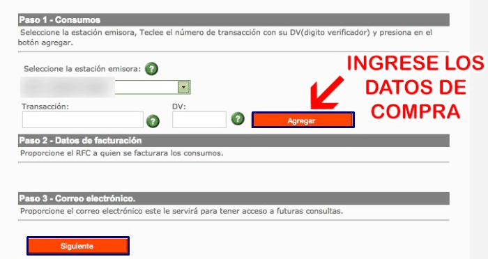 como facturar orsan 2