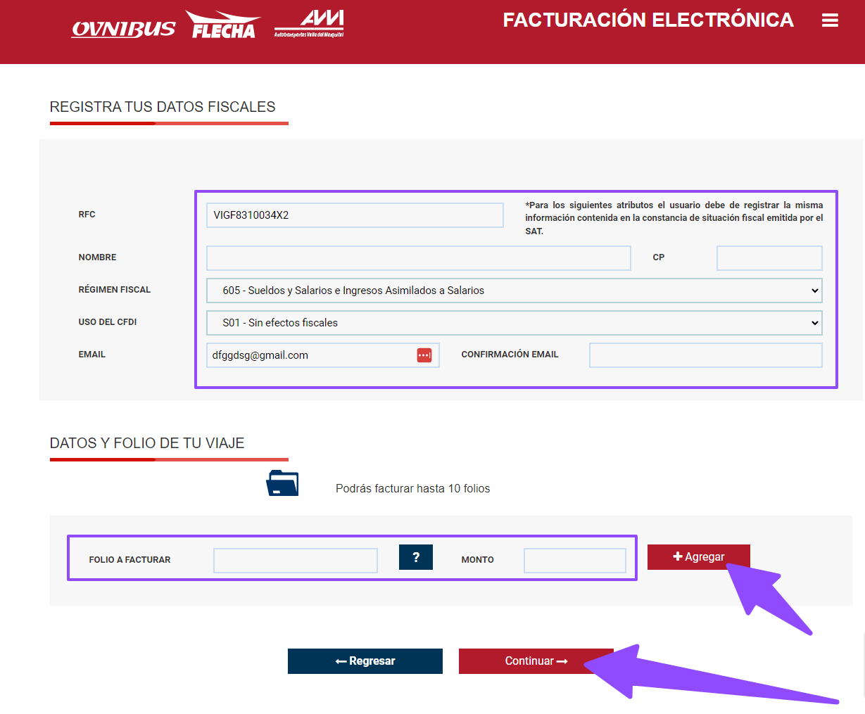 como facturar ovnibus 1 como facturar ovnibus 1