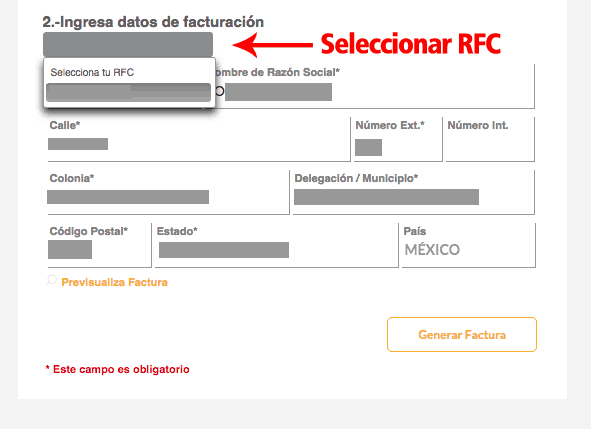como facturar oxxo 4