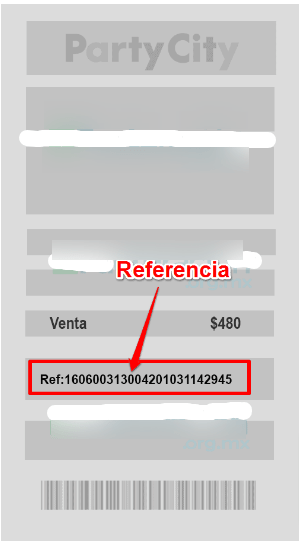 como facturar party city