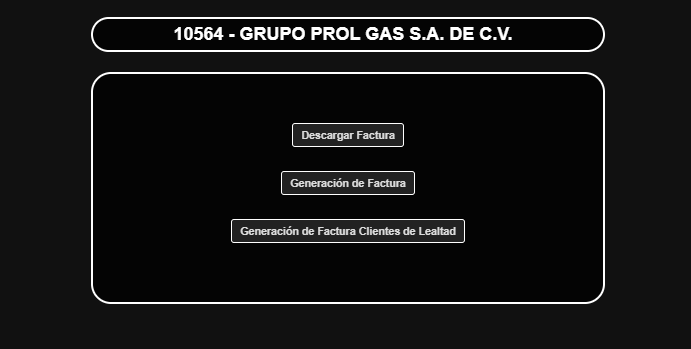 como facturar petroblue gasolinera 1