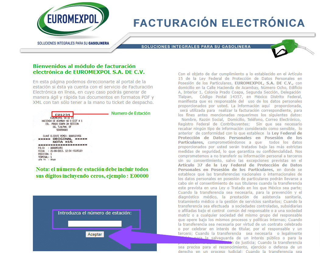 como facturar polcfdi de euromexpol 1