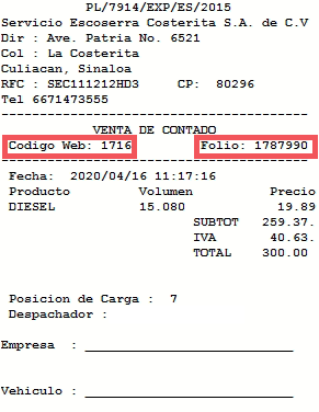 como facturar quickgas
