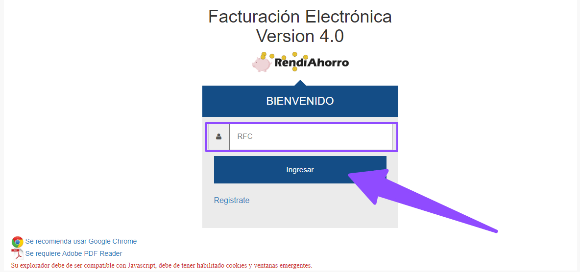 como facturar rendiahorro 3 como facturar rendiahorro 3