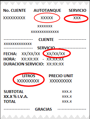 como facturar servigas credito y contado