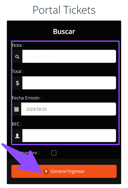 como facturar shasa