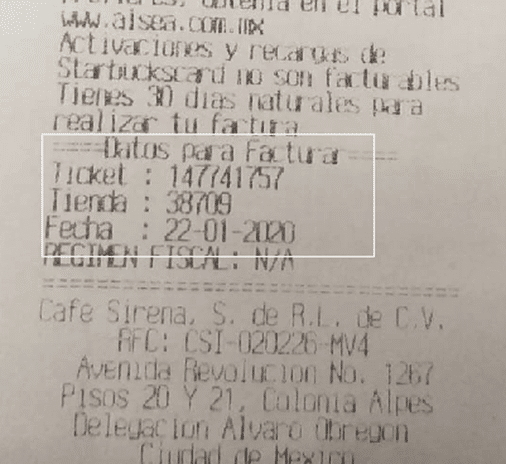como facturar starbucks como facturar starbucks
