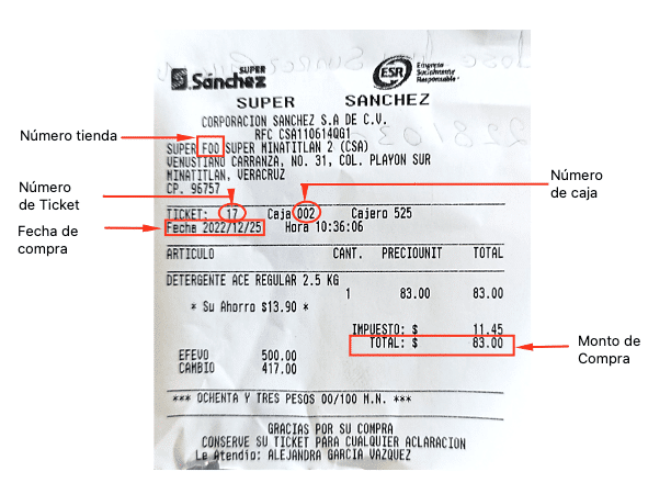 como facturar super sanchez como facturar super sanchez