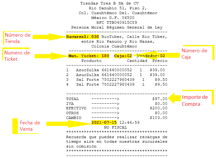 como facturar tiendas 3b