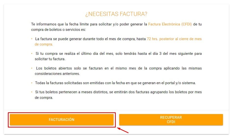 Facturacion PrimeraPlus Boton Facturacion