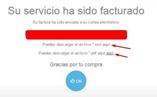 Facturar EBS Descargar XML o PDF Facturar EBS Descargar XML o PDF