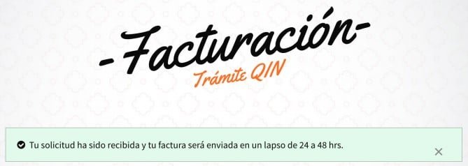Facturar Qin Oriental Food Generarndo Factura 1 Facturar Qin Oriental Food Generarndo Factura 1