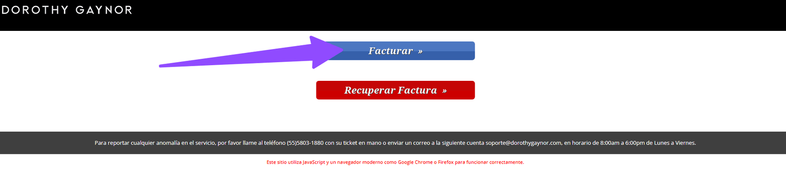clic facturar Dorothy Gaynor clic facturar Dorothy Gaynor Facturar Tickets ADN Fiscal