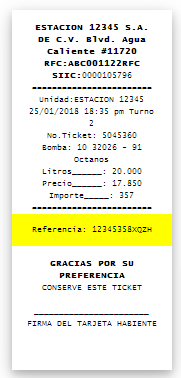 ejemplo de ticket Enerser para facturar Facturar Tickets ADN Fiscal