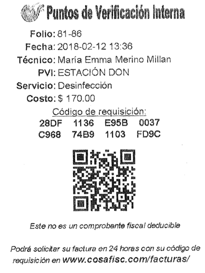 ejemplo ticket con qr CESAVESON facturacion ejemplo ticket con qr CESAVESON facturacion Facturar Tickets ADN Fiscal