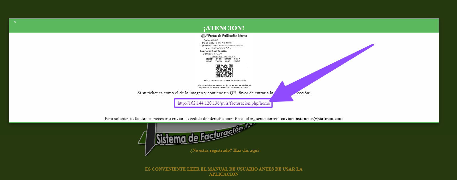 entrar portal facturacion CESAVESON entrar portal facturacion CESAVESON Facturar Tickets ADN Fiscal