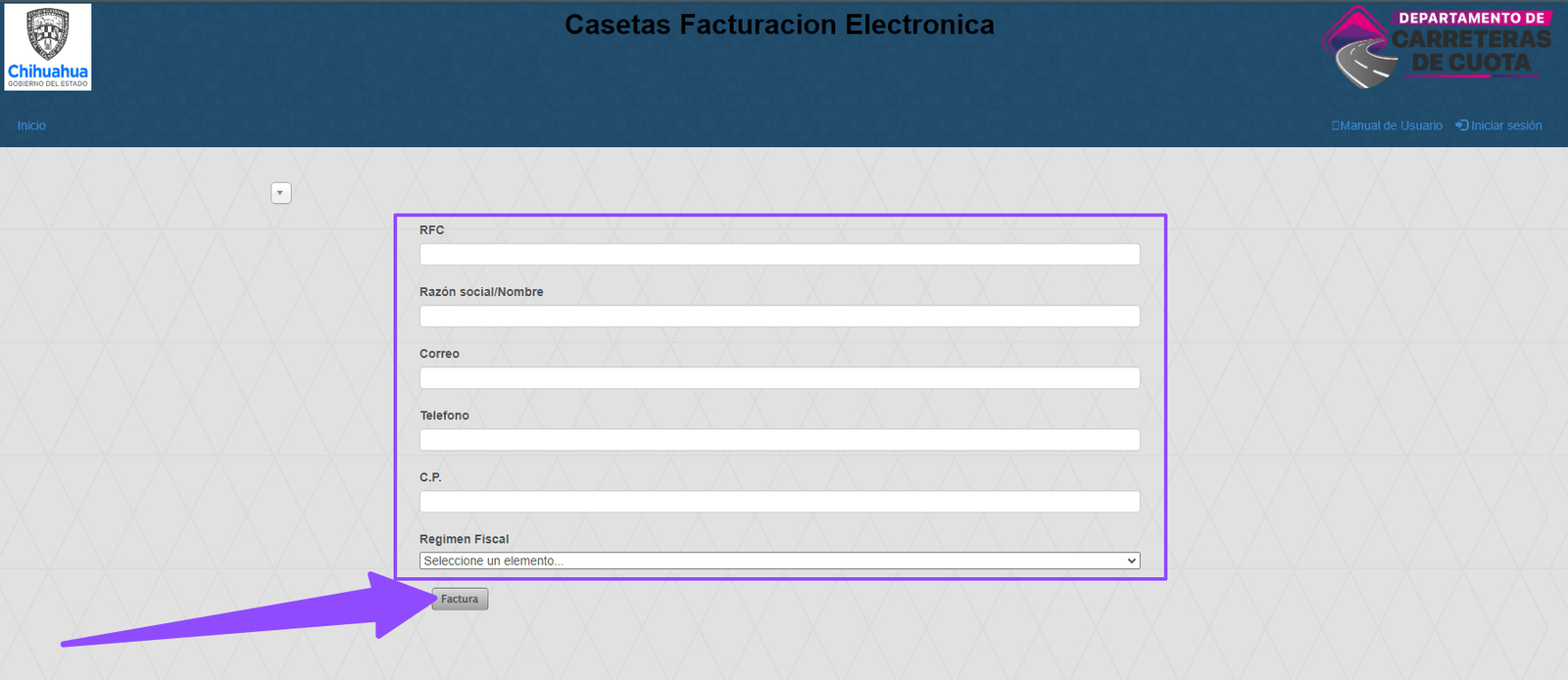 guardar informacion fiscal Casetas Chihuahua icasetas facturar guardar informacion fiscal Casetas Chihuahua icasetas facturar Facturar Tickets ADN Fiscal
