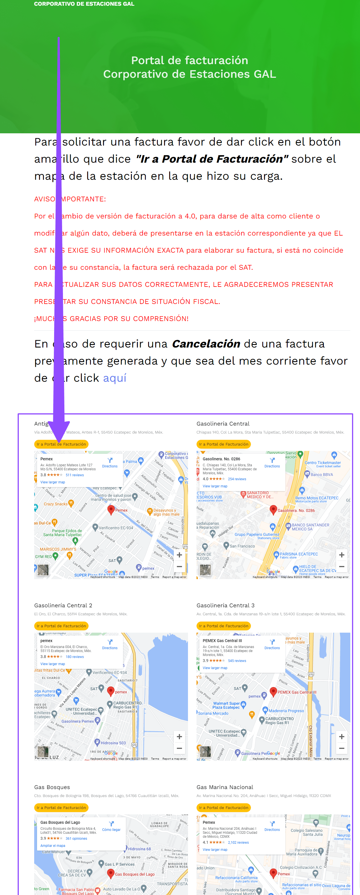 ingresar a facturar estaciones Coesgal ingresar a facturar estaciones Coesgal Facturar Tickets ADN Fiscal