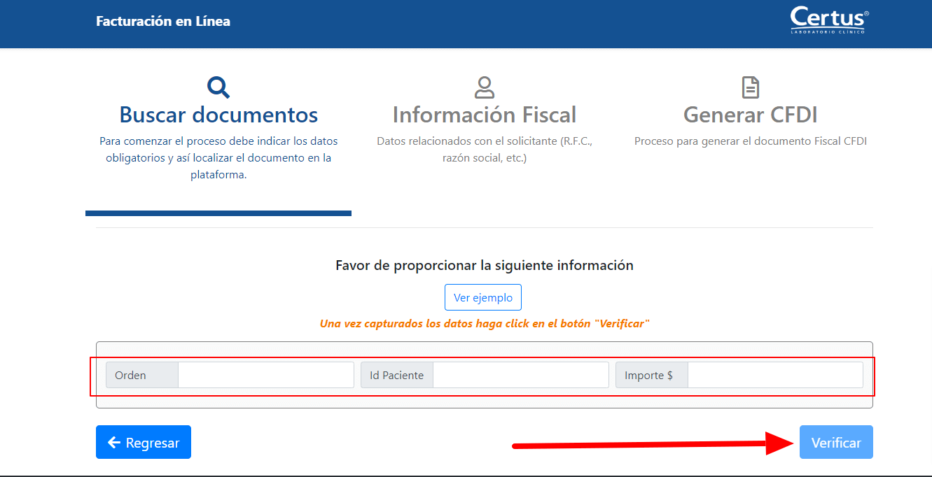 ingresar ticket facturar Certus Facturar Tickets ADN Fiscal