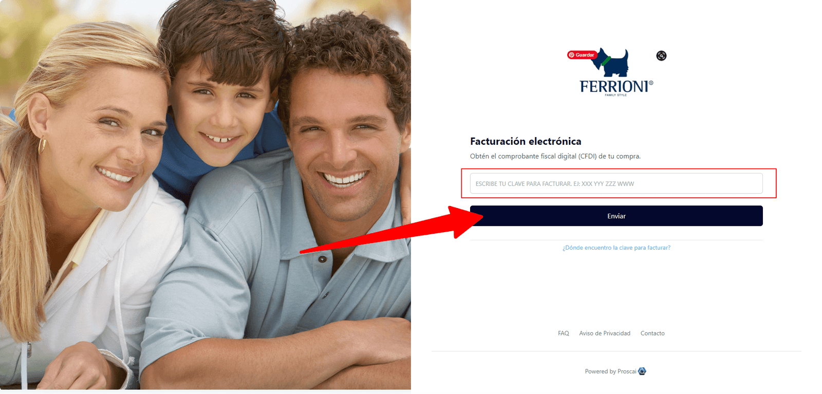 ingresar ticket facturar Ferrioni Facturar Tickets ADN Fiscal