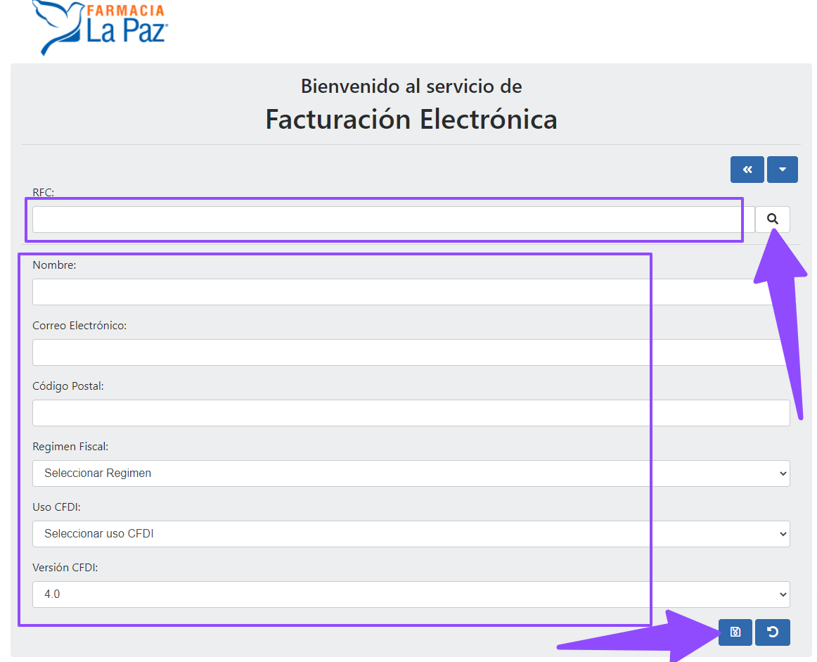 registrar rfc facturacion Farmacia La Paz registrar rfc facturacion Farmacia La Paz Facturar Tickets ADN Fiscal